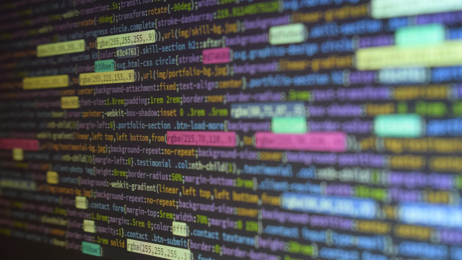 Code surface and application logic under review